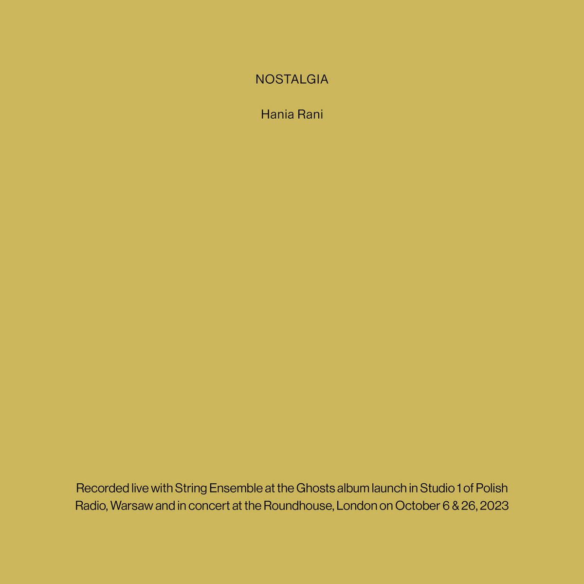 Hania Rani - Nostalgia